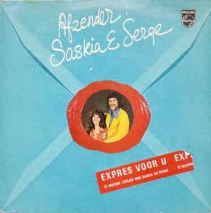 LP gebruikt - Saskia &amp; Serge - Expres Voor U, Cd's en Dvd's, Verzenden, Zo goed als nieuw, Overige formaten