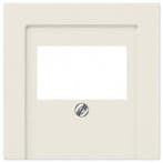 Jung Centraalplaat multimedia wit (creme) A569PLT, Nieuw, Stopcontact