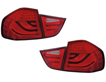 Achterlichten BMW E90 09-11 Tube LED Rood, Ophalen of Verzenden, Nieuw