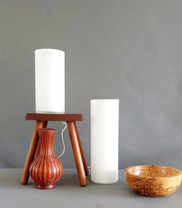 Volux Italia - Tafellamp (2) - Zen - Opaline glas - Set