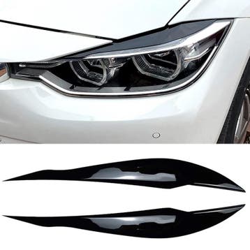 Koplampspoilers | geschikt voor BMW | 3-serie 12-19 4d sed., Auto diversen, Tuning en Styling, Verzenden