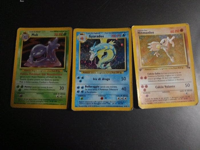 Pokémon - 3 Card Holo - Various sets, Hobby en Vrije tijd, Verzamelkaartspellen | Pokémon
