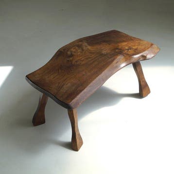 Bijzettafel - Elm - Wabi Sabi, biologisch