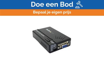 Bieden: StarTech VID2VGATV2 Composite and S-Video to VGA Vi, Ophalen of Verzenden, Nieuw, Kabel of Apparatuur