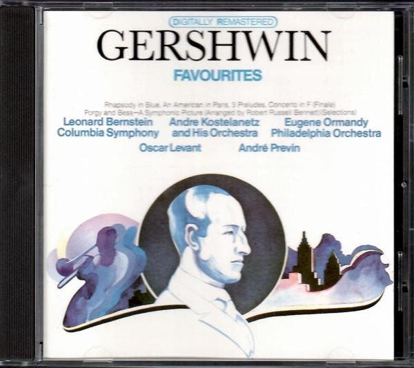 cd - Gershwin*, Leonard Bernstein, AndrÃ© Kostelanetz - G., Cd's en Dvd's, Cd's | Overige Cd's, Zo goed als nieuw, Verzenden