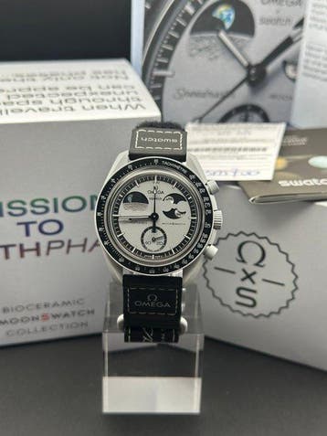 Omega x Swatch - Moonswatch Mission to Earthphase - Zonder, Nieuw
