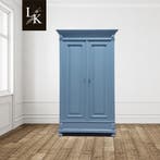 Landelijke klassieke kast, tweedeurskast, kledingkast