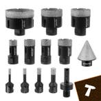 Bigstren Diamant gatenzaagset M14 6-68 mm met 11 maten, a..., Ophalen of Verzenden, Nieuw