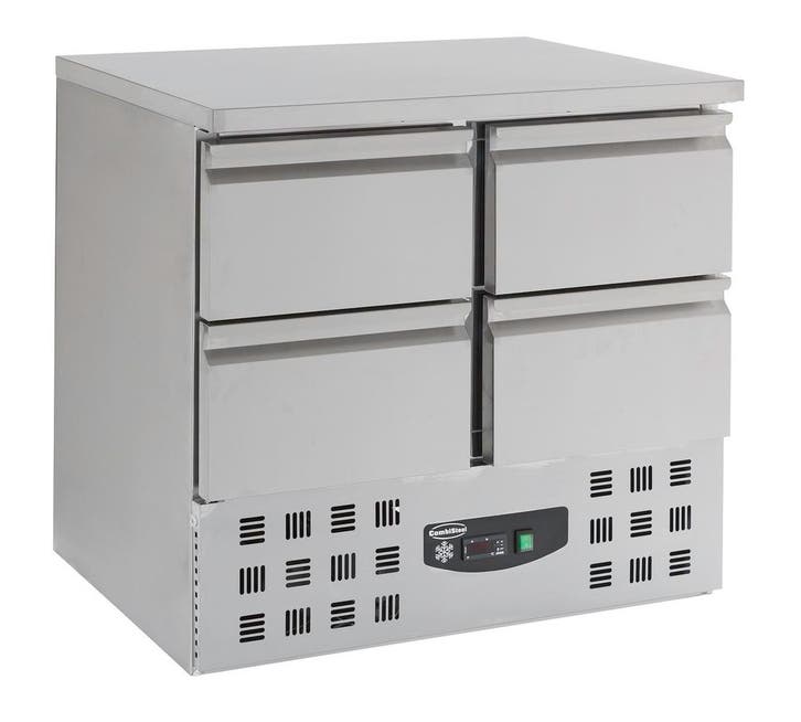 Combisteel Koelwerkbank | COMPACT LINE | 257L | 4 Laden | +2, Witgoed en Apparatuur, Koelkasten en IJskasten, Ophalen of Verzenden