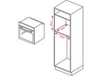 Etna - Inbouw Combimagnetron - Hoogte 45 cm - Inhoud 50 L, Witgoed en Apparatuur, Magnetrons, Verzenden, Nieuw, Inbouw, 45 tot 60 cm