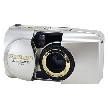 Olympus mju ZOOM 115 DELUXE Analoge compactcamera, Audio, Tv en Foto, Nieuw