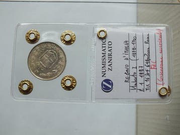 Italië, Koninkrijk Umberto I. 1 Lira 1887 (Zonder