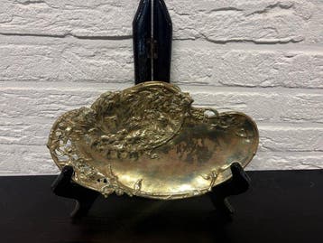 Louis Theophile Hingre - Dienblad - Verguld Brons - Louche, Antiek en Kunst