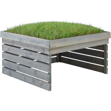 Garage voor robotmaaier Hortus, hout, beplantbaar dak, Verzenden, Nieuw