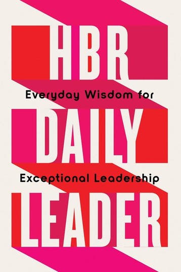 9781647829797 HBR Daily Leader Harvard Business Review, Verzenden, Nieuw, Harvard Business Review