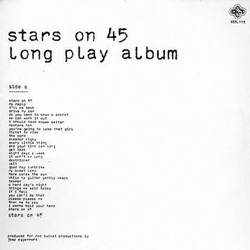 Stars On 45 - Long Play Album, Ophalen of Verzenden, Gebruikt