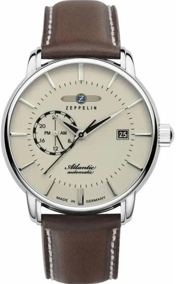 Zeppelin 8470-5 Atlantic automatisch heren horloge, Sieraden, Tassen en Uiterlijk, Horloges | Heren, Overige merken, Staal, Verzenden