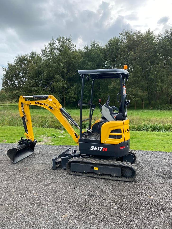Shantui SE17SR Minigraver 2025 | 1.8 ton | Kubota, Zakelijke goederen, Machines en Bouw | Kranen en Graafmachines, Graafmachine
