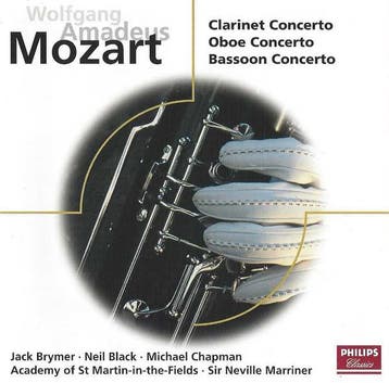 Wolfgang Amadeus Mozart - Jack Brymer, Neil Black, Michael C, Ophalen of Verzenden, Gebruikt
