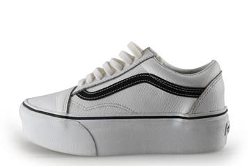 Vans Sneakers Meisjes in maat 34½ Wit, Jongen of Meisje, Schoenen, Zo goed als nieuw, Vans