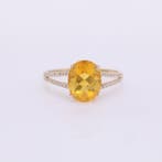 Zonder minimumprijs - Ring - 14 karaat Geel goud - 1.93ct., Sieraden, Tassen en Uiterlijk, Ringen, Nieuw