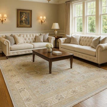 Farahan - Vloerkleed - 375 cm - 276 cm, Nieuw
