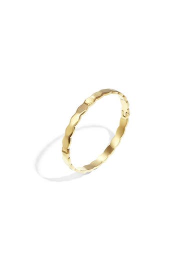Goudlief Bangle armband met onregelmatige vorm (Armbanden), Verzenden, Nieuw, Zilver, Overige materialen