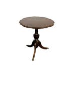 Bijzettafel - Mahonie, Wortelnotenhout - Engelse Pie Crust