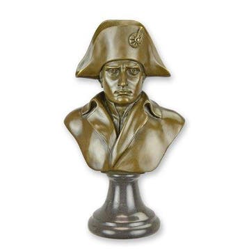 sculptuur, Neoclassical Bronze Bust of Napoleon – After