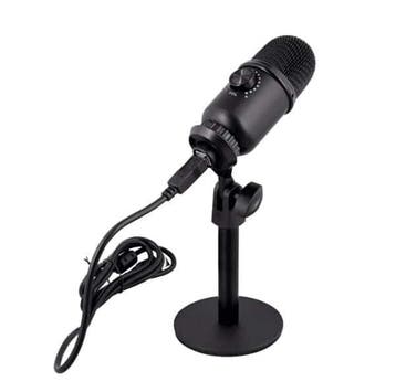 Nor-tec Microfoon met statief Podcast microfoon HOGE, Ophalen of Verzenden, Zo goed als nieuw