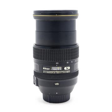 Nikon 24-120mm F4G ED VR AF-S Objectief F-Mount (Occasion), Audio, Tv en Foto, Fotografie | Lenzen en Objectieven, Nikon, Nikon F-mount