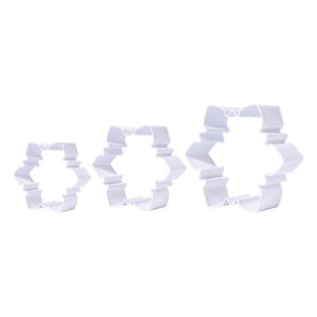PME Koekjes Uitstekers Sneeuwvlokken Set/3**, Verzenden, Nieuw