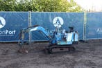 Veiling: Minigraver Kobelco SK007 Diesel 8pk, Ophalen, Graafmachine