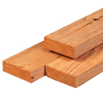 Balk Red Class Wood Geschaafd 45x145x3000mm, Ophalen of Verzenden, Nieuw