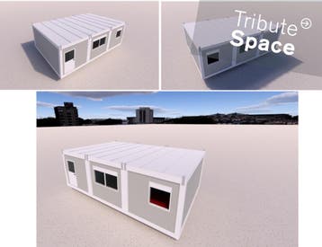 Wooncube 54 (building 6x9m.) NIEUW, Verzenden