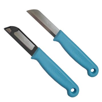 Solingen Schilmesje – RVS Glad – 16 cm met Blade Cover, Ophalen of Verzenden, Nieuw, Rvs of Chroom