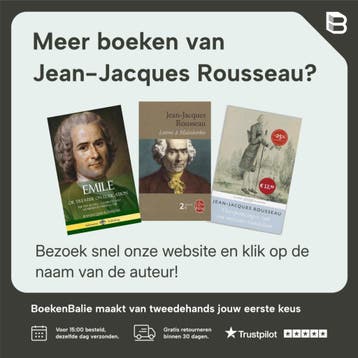 Emile of over de opvoeding / Boom klassiek 9789461050571, Verzenden, Gelezen, Jean-Jacques Rousseau