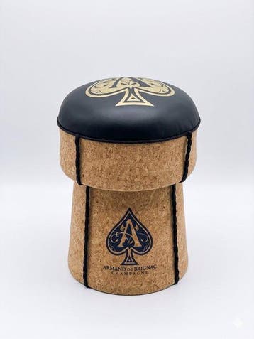 ARMAND DE BRIGNAC Champagne Cork Puff – Unique Collector’s, Nieuw