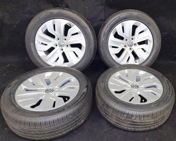 Org. velgenset velg set Ateca Karoq Tiguan 17 inch Hankook, Verzenden, Gebruikt