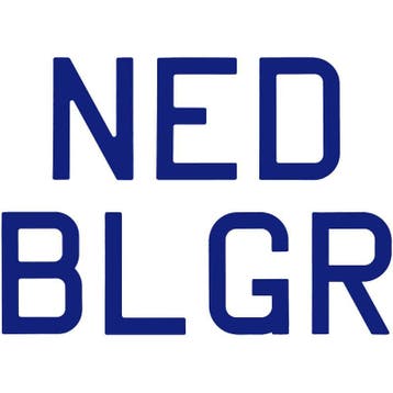 Zeilletters 30cm Blauw, Ophalen of Verzenden, Nieuw