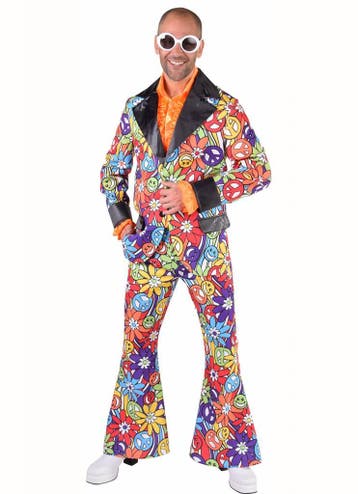 Hippie kostuum Smile, Ophalen of Verzenden, Nieuw