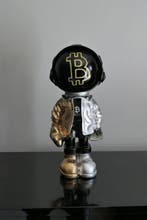 RichART - Astronaute Bitcoin - Version avec logo sur la