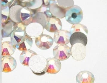 20 x Kristallen – clear AB – ca. 1,8 mm – geschikt als, Ophalen of Verzenden, Nieuw, Overige typen