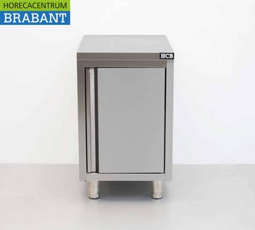 HCB RVS Werkkast Kast 1 deur Premium-line 50 cm Horeca, Zakelijke goederen, Ophalen of Verzenden, Nieuw in verpakking