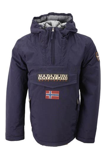 Napapijri Jas in maat M Zwart, Verzenden, Zo goed als nieuw, Zwart, Napapijri