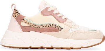 POSH by Poelman CHARLIE -maat 39- Dames Sneakers - Beige met, Verzenden, Nieuw