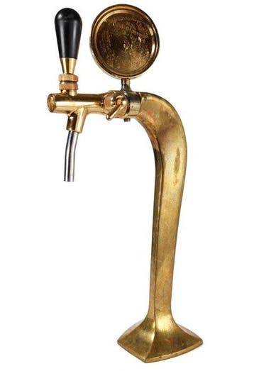Celli - Bar - sk306001 - Verguld messing - vintage biertap