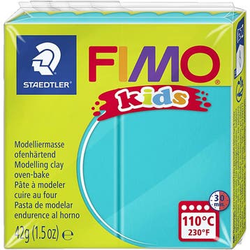 FIMO® Kids Boetseerklei, turquoise, 42 gr/ 1 doos, Nieuw