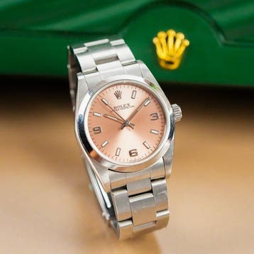 Rolex - Oyster Perpetual Salmon Dial - 77080 - Dames -, Nieuw