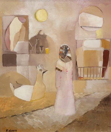 Ramon Alvaro (1940) - La dama y el ave - NO RESERVE